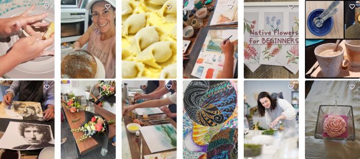Art Craft & Foodie Experiences & Workshops