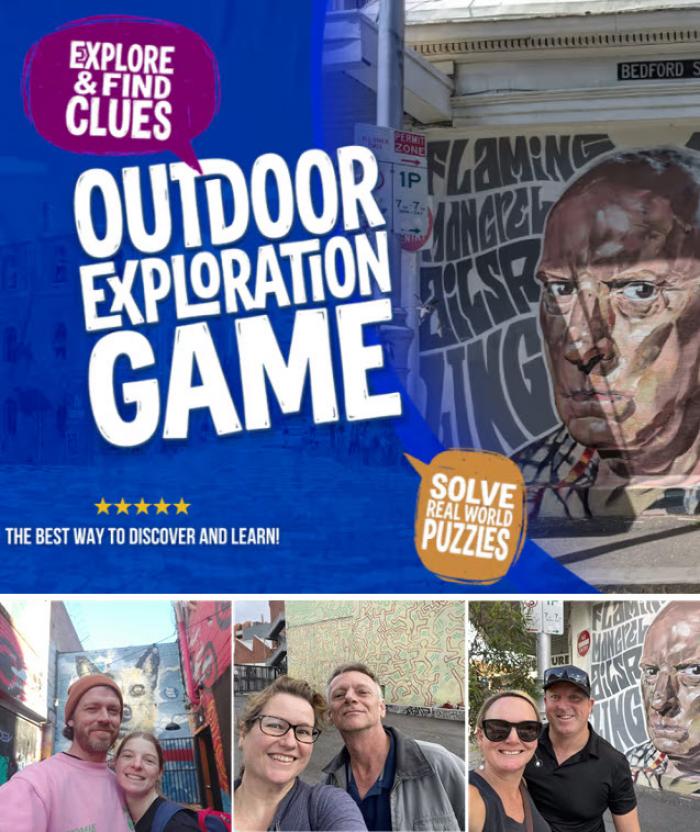 Melbourne's Street Art Outdoor Exploration Game