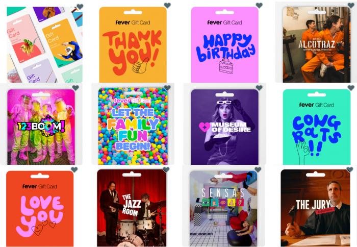FEVER Gift Cards: Gift Experiences