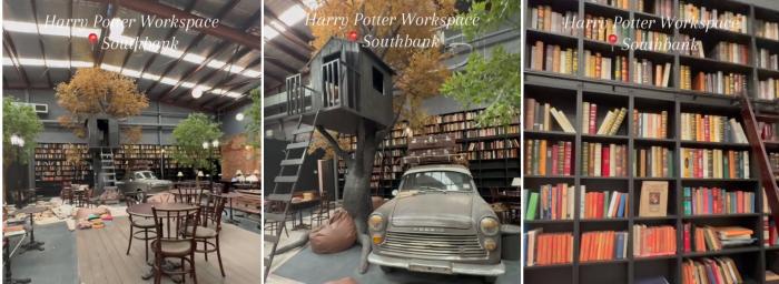 Harry Potter Cafe & Workspace: Southbank Melbourne