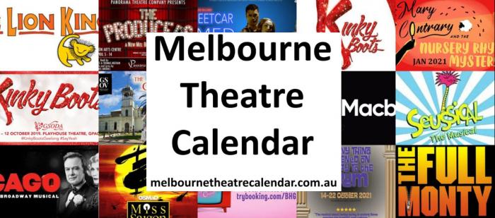 Melbourne Theatre Calendar