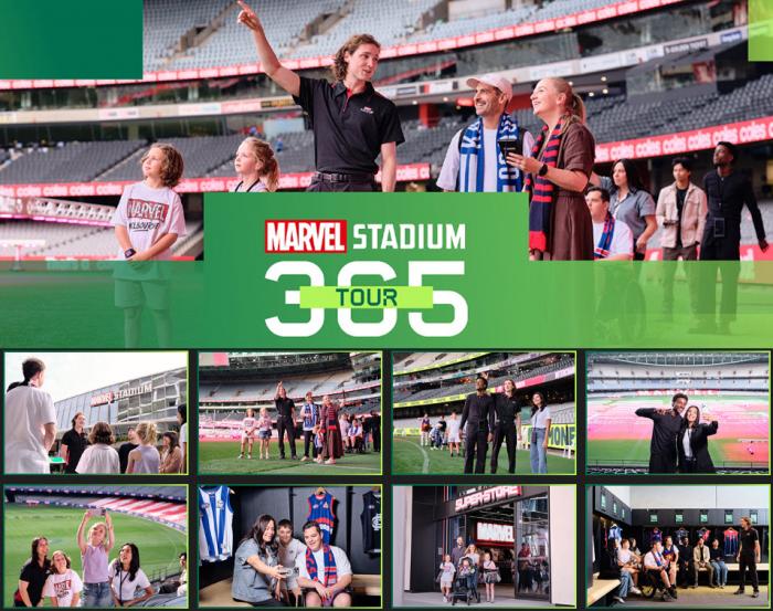 Marvel Stadium Launches Immersive Behind-the-Scenes Stadium Tour