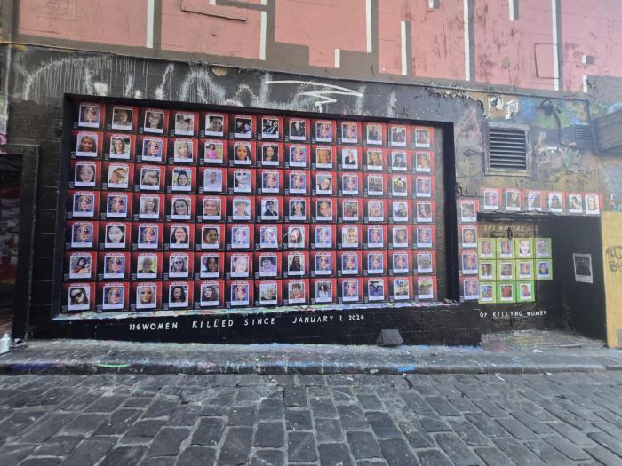She Matters Mural - Hosier Lane, Melbourne She Matters Mural - Hosier Lane, Melbourne