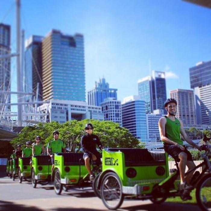 Green Cabs | Brisbane Bike Cabs