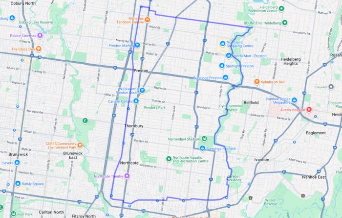 Darebin Creek and Back | Bike Ride