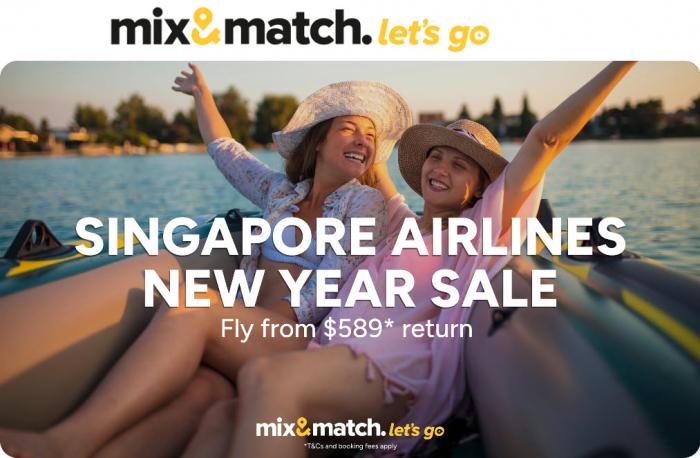 Mix & Match: Singapore Airlines' New Year Sale