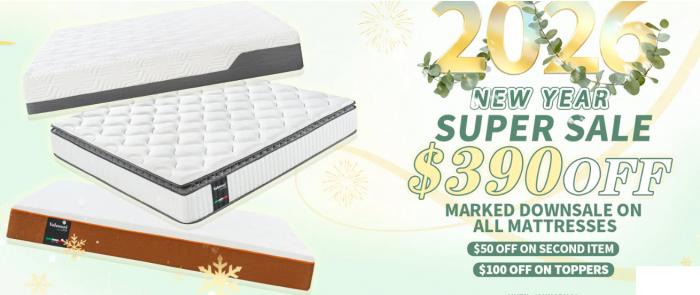 Valmori Home Collection: 2026 New Year Mattress Super Sale