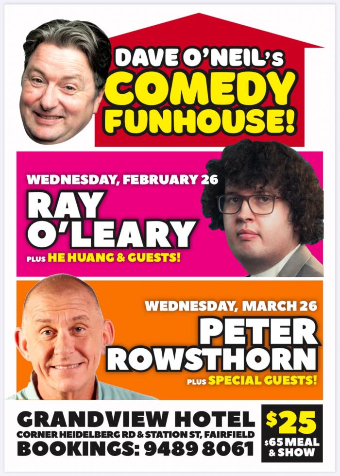 Dave O'Neil's Comedy Funhouse: Peter Rowsthorn