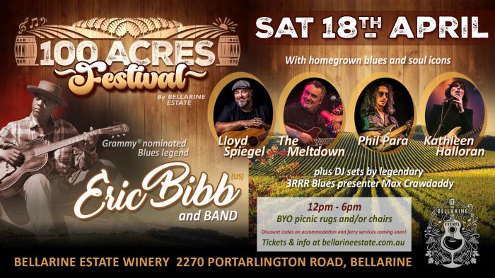 100 Acres Festival @ Bellarine Estate
