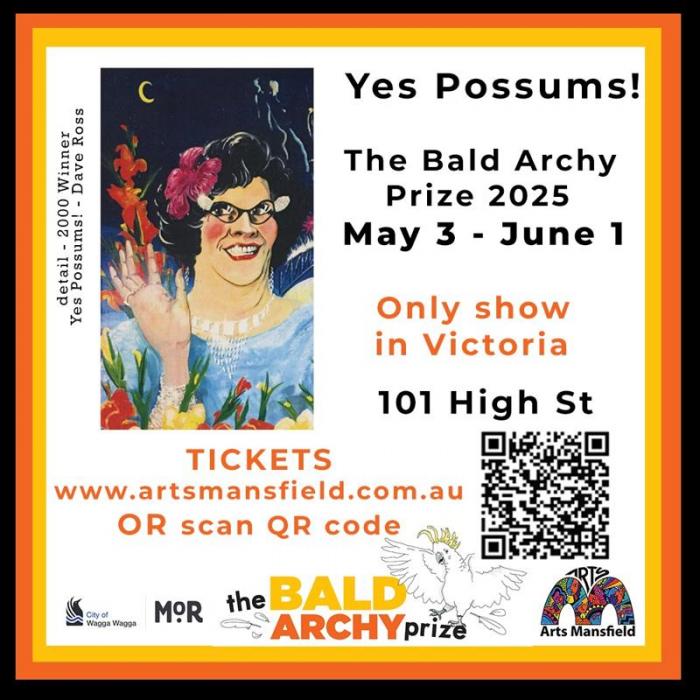 Bald Archy Prize Exhibition 2025 - Mansfield