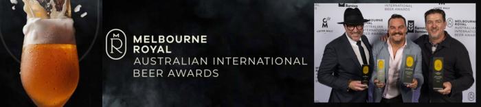 Melbourne Royal Australian International Beer Awards Trophy Presentation