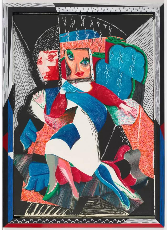 David Hockney: Portraits in Print