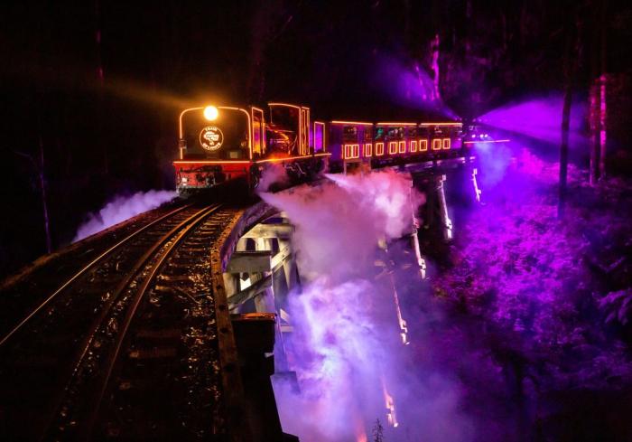 Puffing Billy's Train of Lights - Winter 2025 Puffing Billy's Train of Lights - Winter 2025