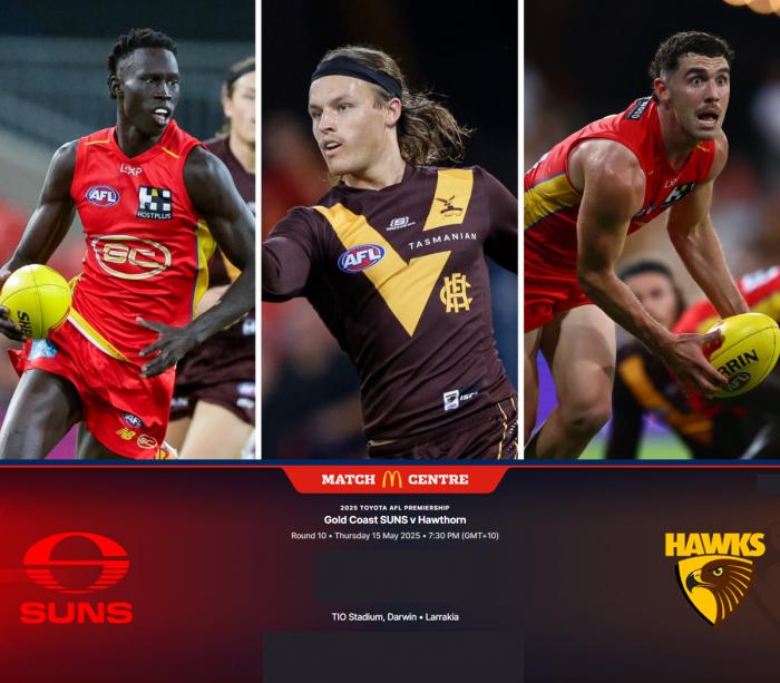 Gold Coast SUNS vs. Hawthorn: AFL Premiership 2025 Gold Coast SUNS vs. Hawthorn: AFL Premiership 2025