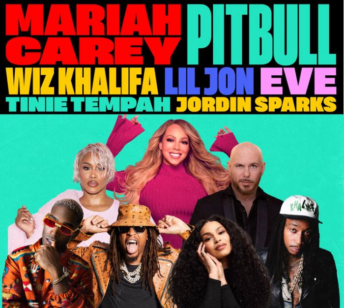 Fridayz Live 2025 Feat Mariah Carey, Pitbull, Wiz Khalifa & More Fridayz Live 2025 Feat Mariah Carey, Pitbull, Wiz Khalifa & More