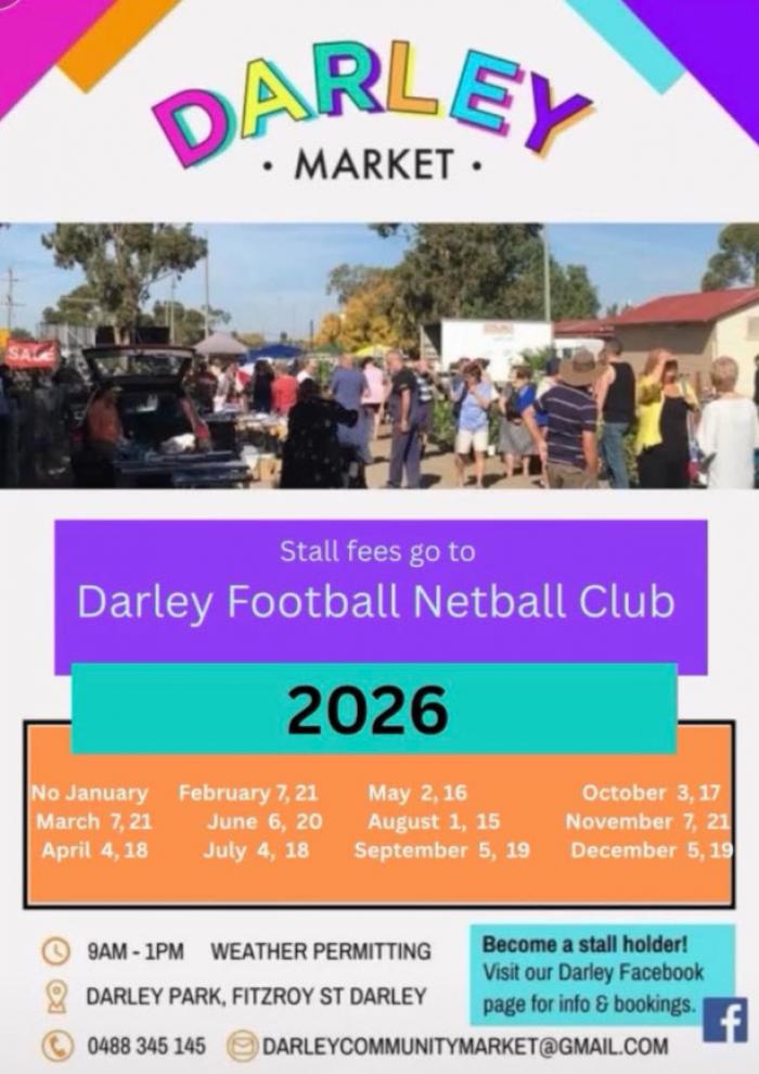 Darley / Bacchus Marsh Market | 3rd Saturday