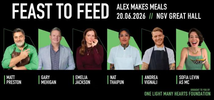 Alex Makes Meals: Feast to Feed 2026