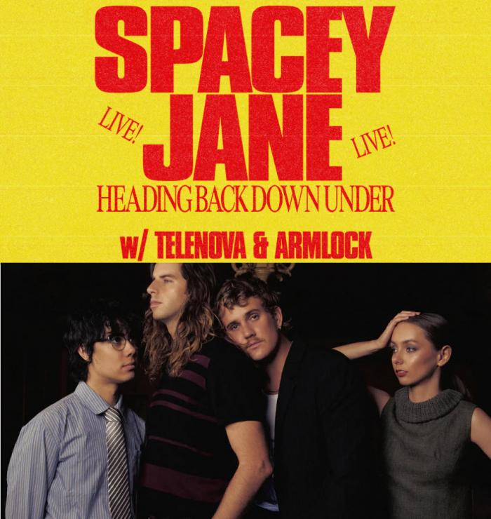 Spacey Jane | Heading Back Down Under Australian Tour 2026