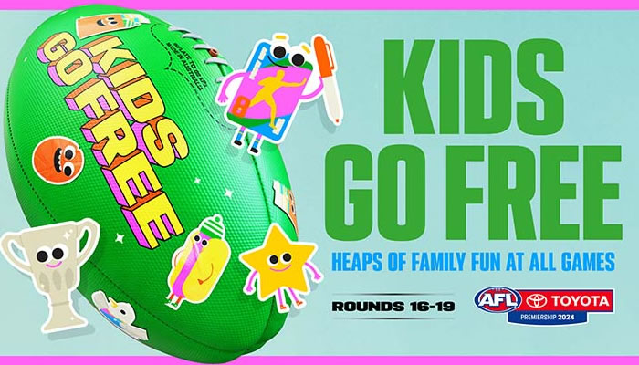 AFL Kids Go Free | Rounds 16-19