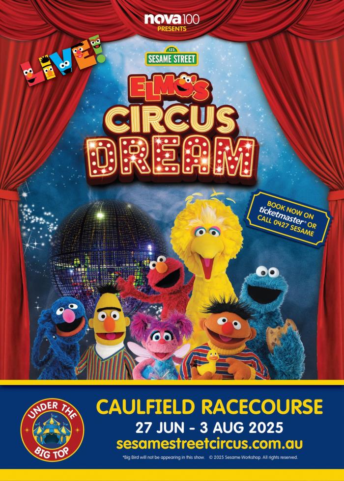 Elmo's Circus | Dream Under the Big Top @ Caulfield Racecourse