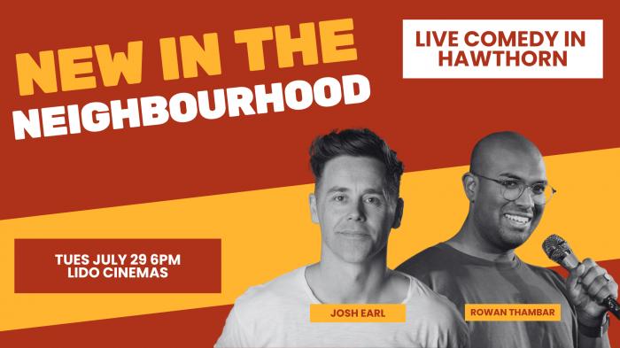 New In The Neighbourhood | Live Comedy in Hawthorn New In The Neighbourhood | Live Comedy in Hawthorn