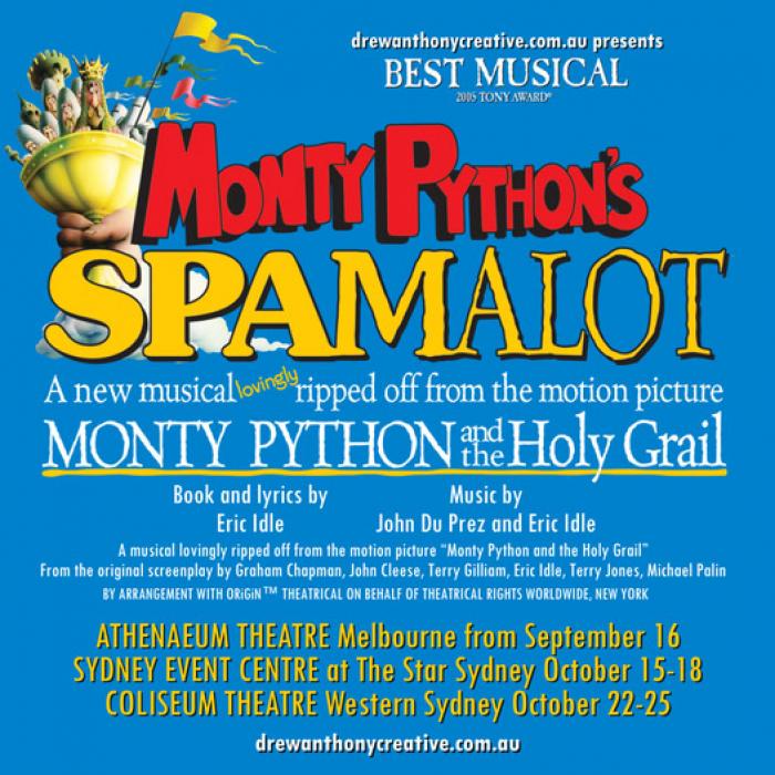Monty Python's Spamalot Returns to Australia for 2026 Tour