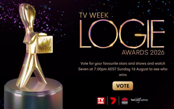 Vote Now for TV Week Logie Awards 2026