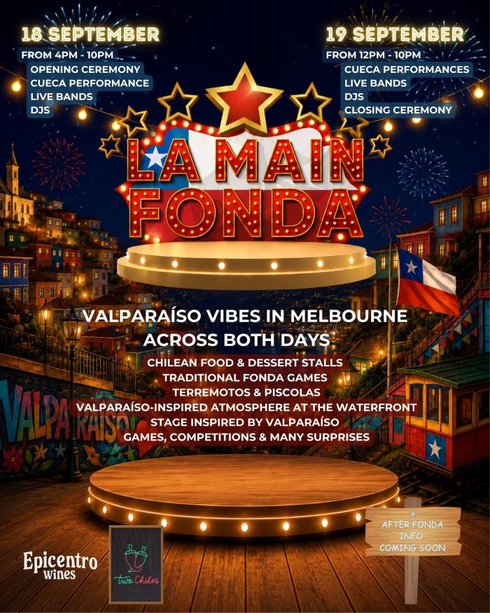 La Main Fonda | Chilean Vibes in Melbourne