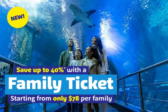 Sea Life Melbourne Aquarium | Family Ticket: Up to 40% off
