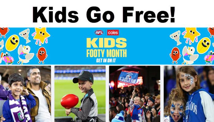 AFL Kids Go Free | Rounds 16-19