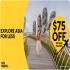 View Mix & Match AU: Explore Asia for less - $75 off return flights to Asia