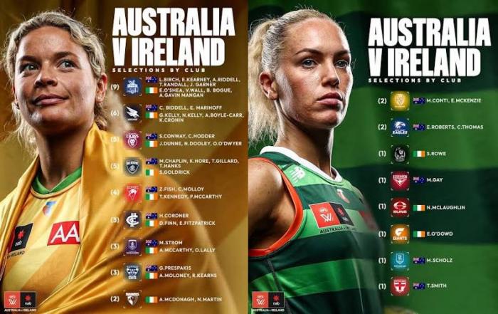 Australia v Ireland AFLW International Match Sells Out