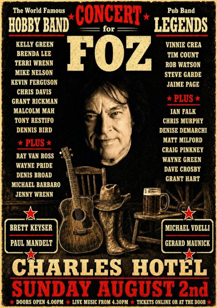 Concert for Foz - Benefit Concert for Brenton 