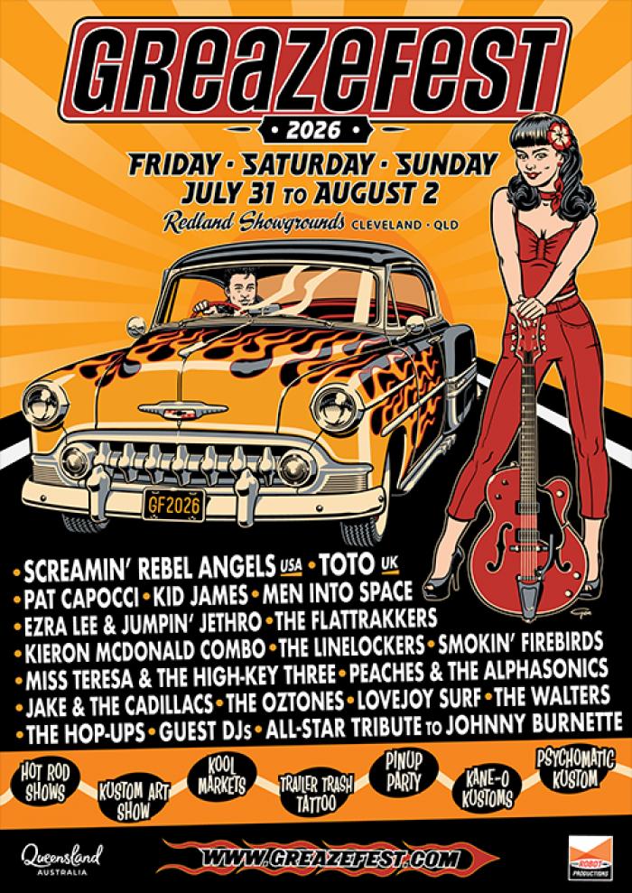 GreazeFest 2026 | Kustom Kulture Festival
