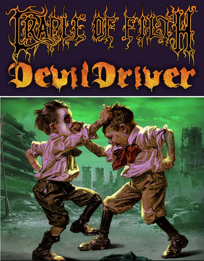 Cradle of Filth + Devildriver 