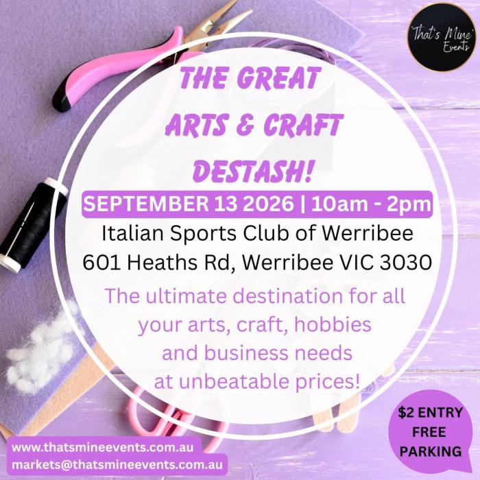 The Great Destash Market - Werribee