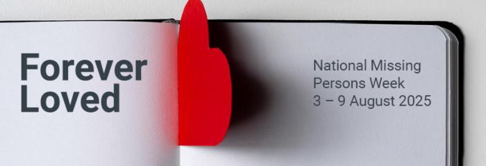 National Missing Persons Week 2026