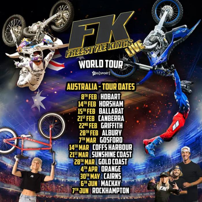 Freestyle Kings | 2026 Australian Tour