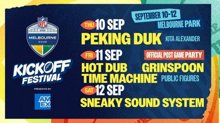 NFL Kickoff Festival at Melbourne Park