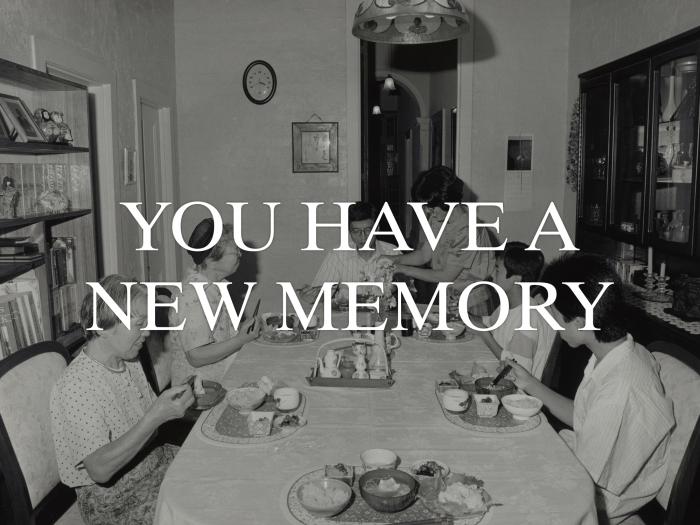 You Have a New Memory