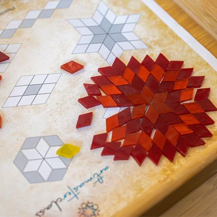 Mosaic Mini Table Lamp