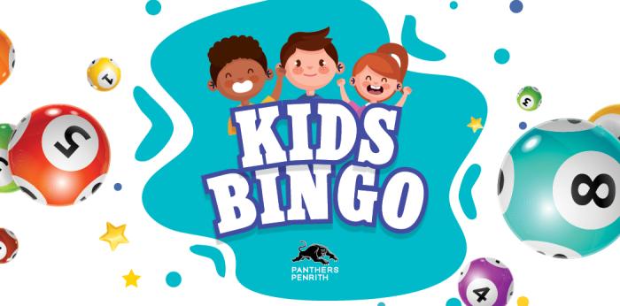 Kids Bingo - Nrl & Sports Theme | School Holiday Shows