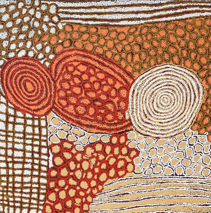 Contours - Abstract Landscape Paintings from Central Australia