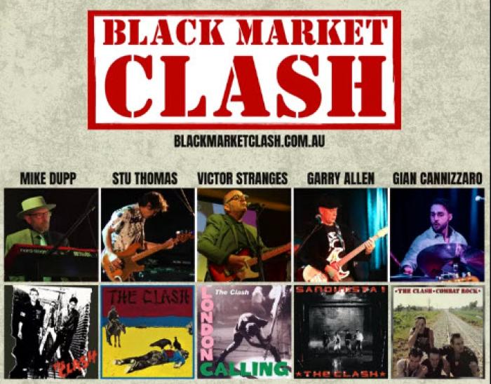 Black Market Clash (a tribute to The Clash) + Sam Stranges (solo)