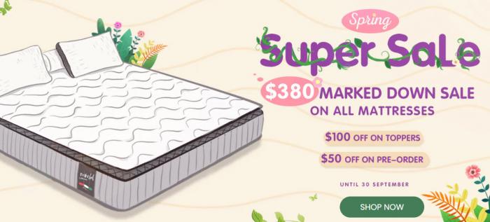 Valmori Home Collection: Spring Super Sale! $380 Marked Down Sale on All Mattresses