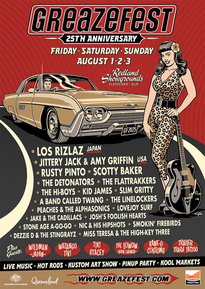 GreazeFest 2026 | Kustom Kulture Festival