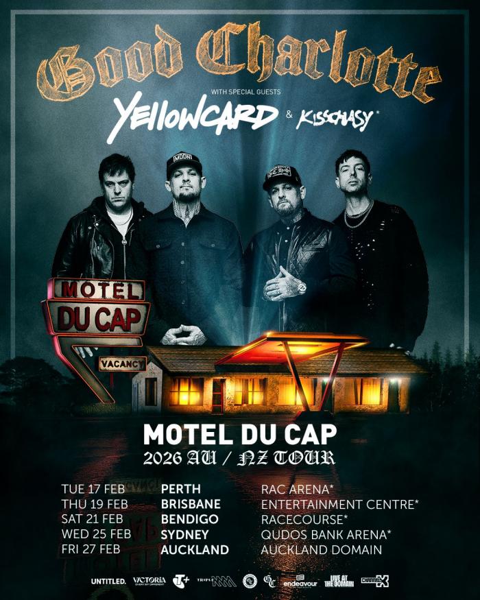 Good Charlotte | 2026 Motel Du Cap World Tour Good Charlotte | 2026 Motel Du Cap World Tour