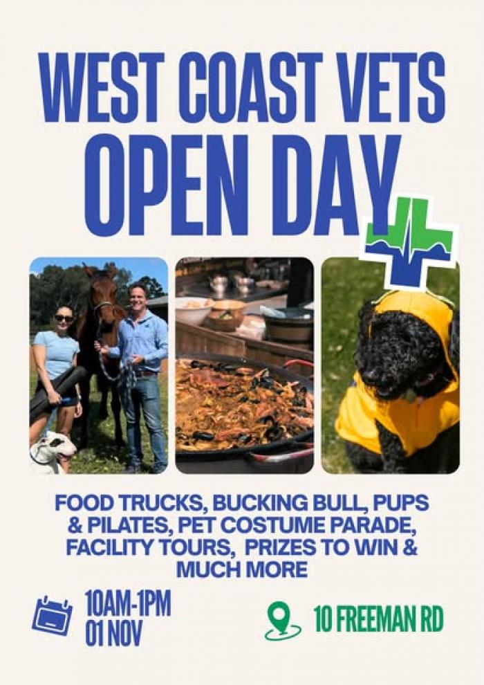 West Coast Veterinary Hospital - Open Day