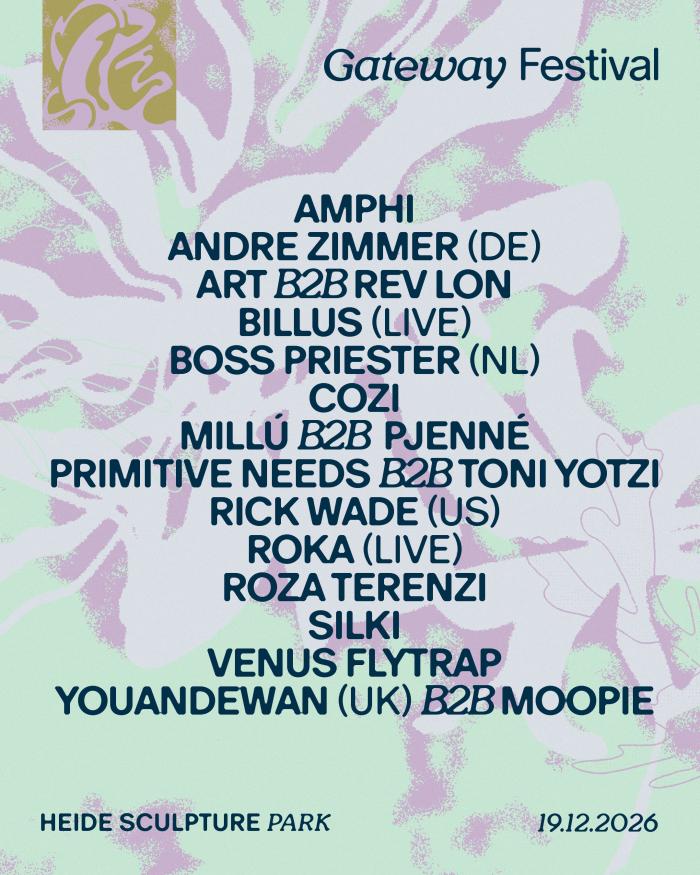 Gateway Festival 2026 Brings Electronic Music to Heide Sculpture Park