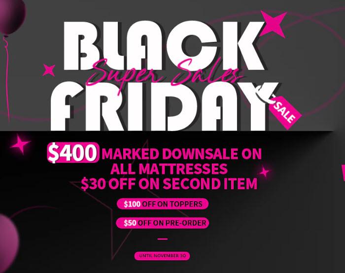 Valmori Home Collection: Black Friday Mattress Sale